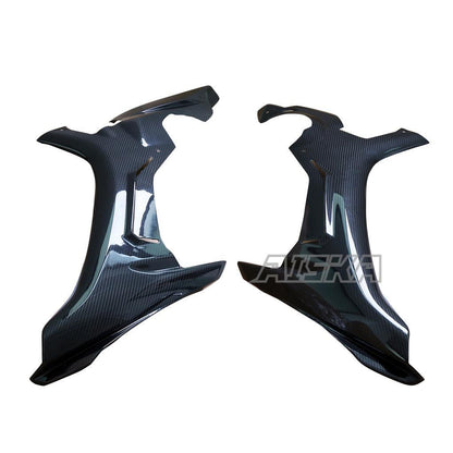 Dry Carbon Fiber Motorcycle Frame Covers Protectors  Side Panels Covers Side Fairings for Yamaha R1 R1M 2015-2019