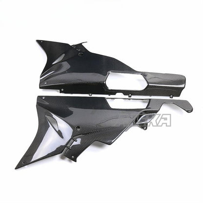 AISKA 100% 3K Full Carbon Fiber Twill Weave Glossy Motorcycle Lower Side Fairings for BMW S1000RR 2015-2018