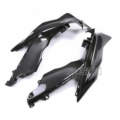 AISKA Motorcycle Carbon Side Panels Modified Accessories Full Carbon Fiber Front Tank Side Fairing for Yamaha R3 2022 2023 2024