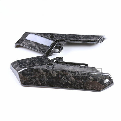 AISKA 3K Full Dry Carbon Fiber Motorcycle Accessories Chain Bottom Side Panel Covers for Honda XADV 750 2017 2018 2019