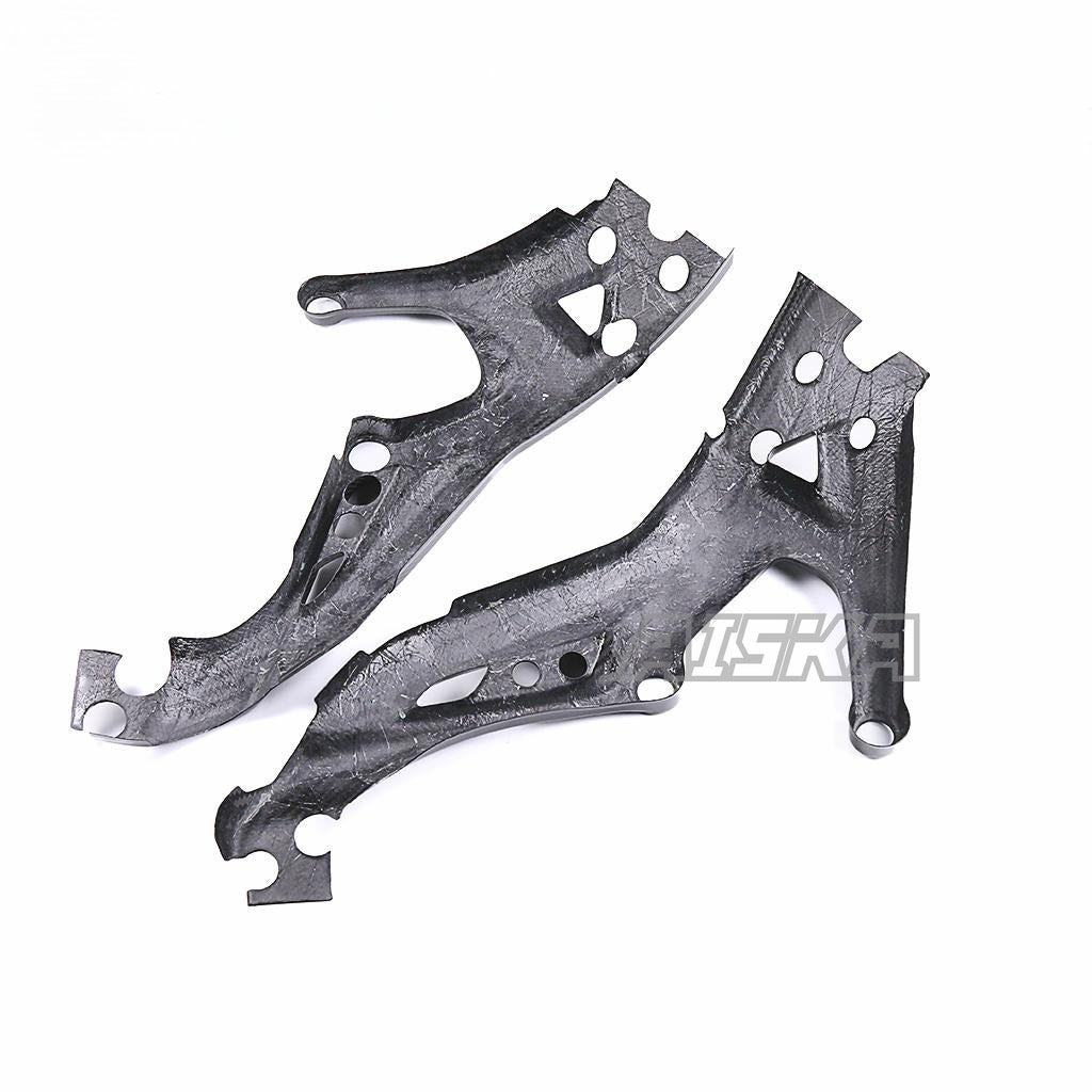 AISKA 100% 3K Pure Carbon Fiber Motorcycle Frame Cover Protectors for Yamaha MT09 FZ09 2017-2020