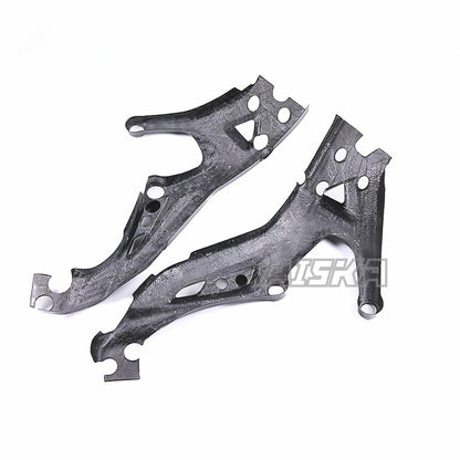 AISKA 100% 3K Pure Carbon Fiber Motorcycle Frame Cover Protectors for Yamaha MT09 FZ09 2017-2020