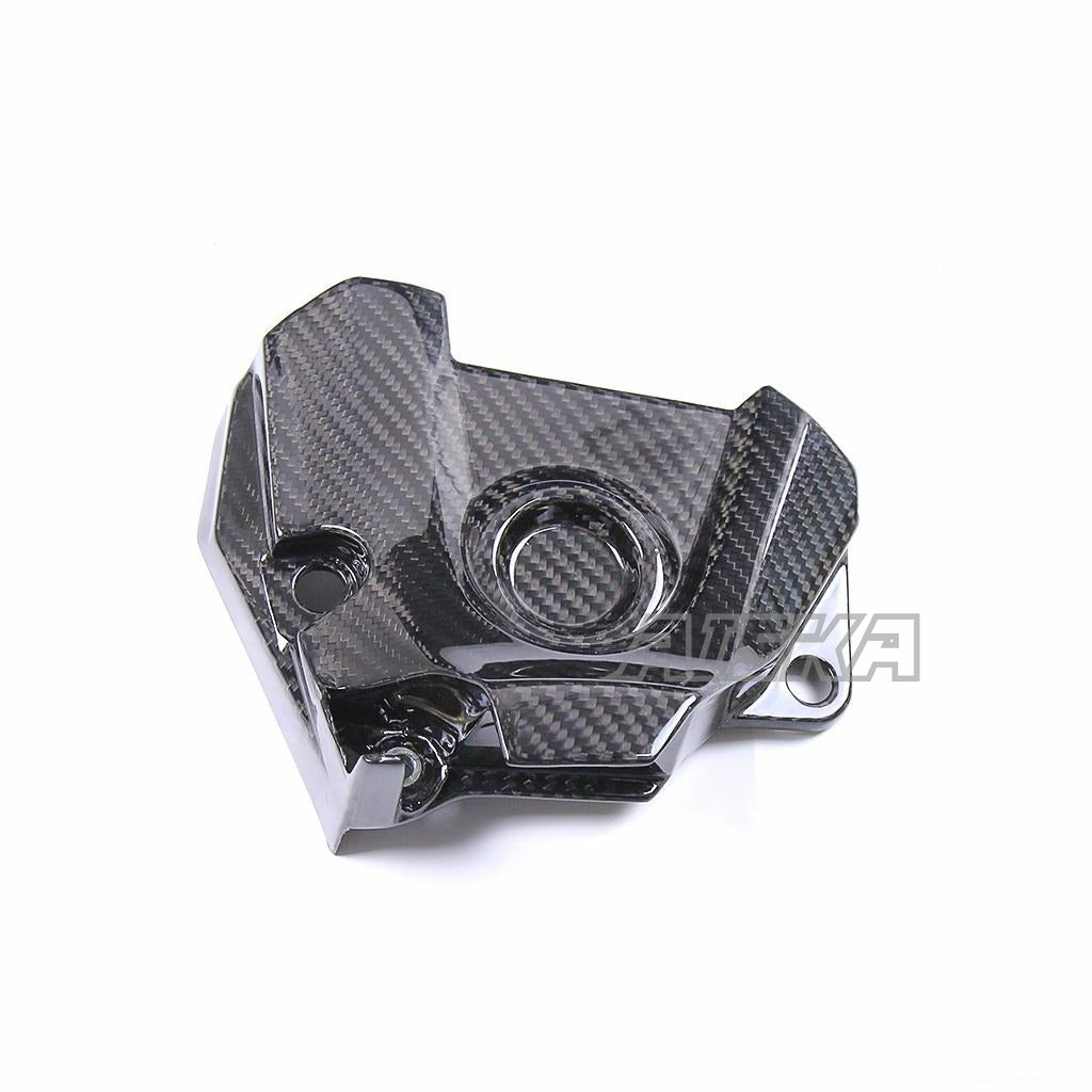 AISKA 100% 3K Motorcycle Carbon Fiber Clutch Cover Sprocket Cover for Yamaha MT09 FZ09 Tracer 900 GT 2014-2020