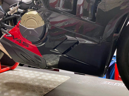 AISKA Ducati Panigale V4 V4S V4R 2018-2024 Carbon Fiber Undertray Panels