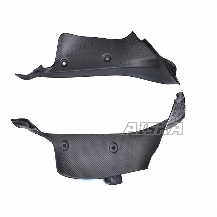 AISKA Dry Carbon Fiber Motorcycle Accessories Spare Parts Body Side Panel for Ducati Panlgale V2