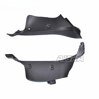 AISKA Dry Carbon Fiber Motorcycle Accessories Spare Parts Body Side Panel for Ducati Panlgale V2