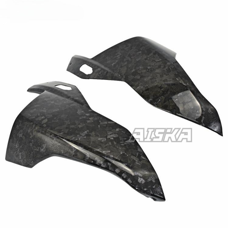 AISKA 100% Real Carbon Fiber Front Headlight Fairing Cover Motorcycle Headlight Cover for BMW S1000RR M1000R HP4 2019-2022