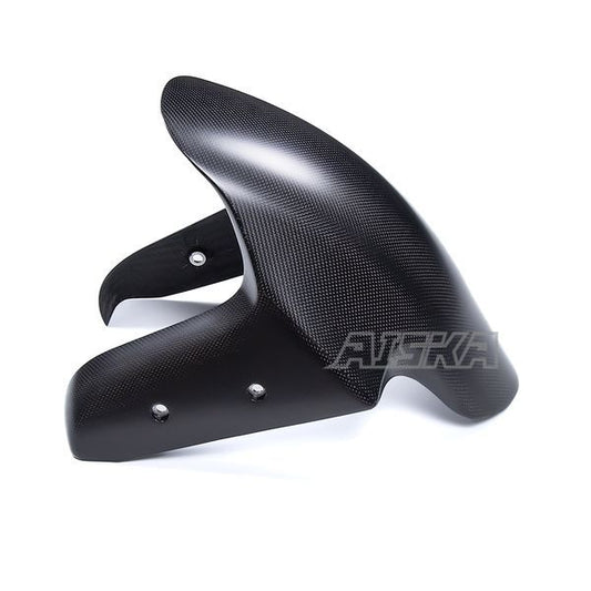 AISKA New Arrival 100% 3K Dry Carbon Fiber Motorcycle Front Fender Hugger Mudguard for DUCATI Panigale V4 V4S 2025