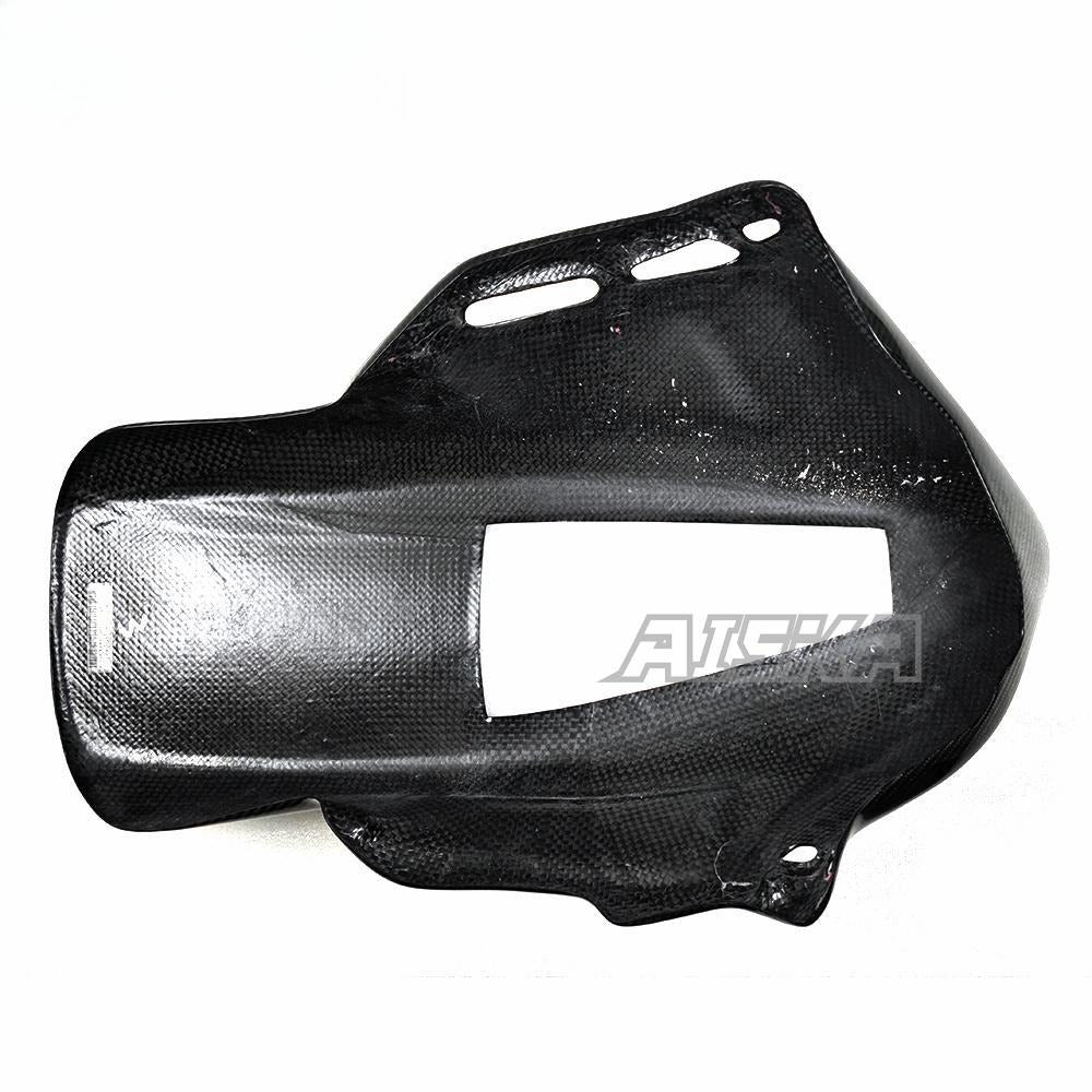 AISKA 3K Dry Carbon Fiber Motorcycle Accessories Rear Passenger Seat Cover Plate for Kawasaki Z900 2017 2018 2019