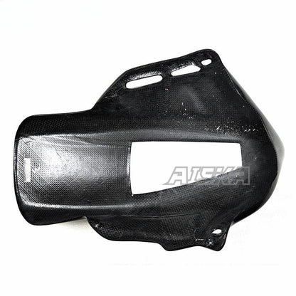 AISKA 3K Dry Carbon Fiber Motorcycle Accessories Rear Passenger Seat Cover Plate for Kawasaki Z900 2017 2018 2019