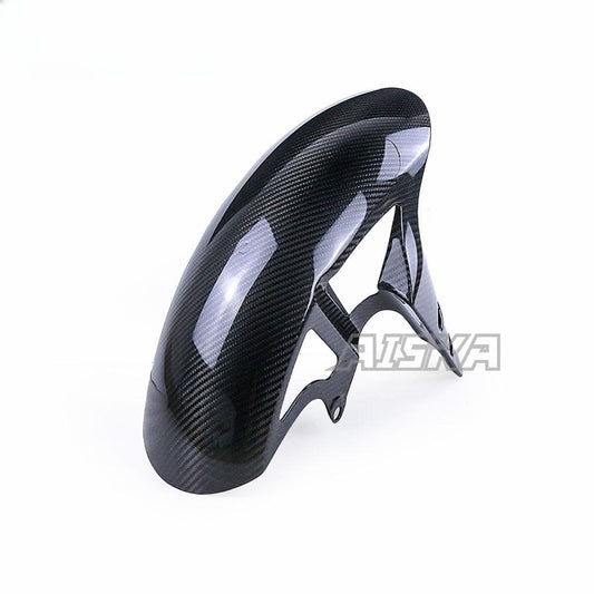 AISKA R6 Carbon Front Fender Splash Motorcycle Carbon Fiber Front Fender Hugger Mudguard for Yamaha R6 2017-2024 2022 2023