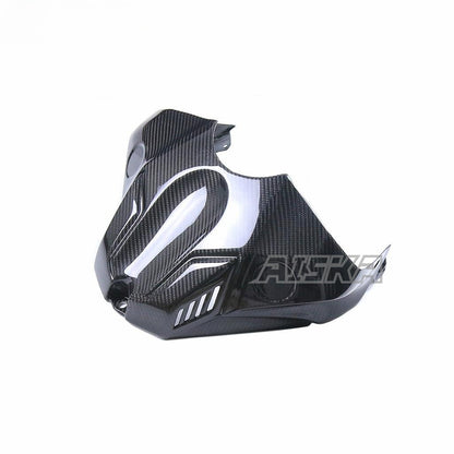 AISKA Tank Cover Motorcycle Carbon Fiber Gas Tank Front Airbox Cover Fairing Cowl for Yamaha R1 R1M 2020-2025