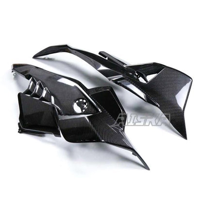 AISKA 100% 3K Full Carbon Fiber Motorcycle Front Upper Side Panel Fairing for BMW S1000RR 2023-2024
