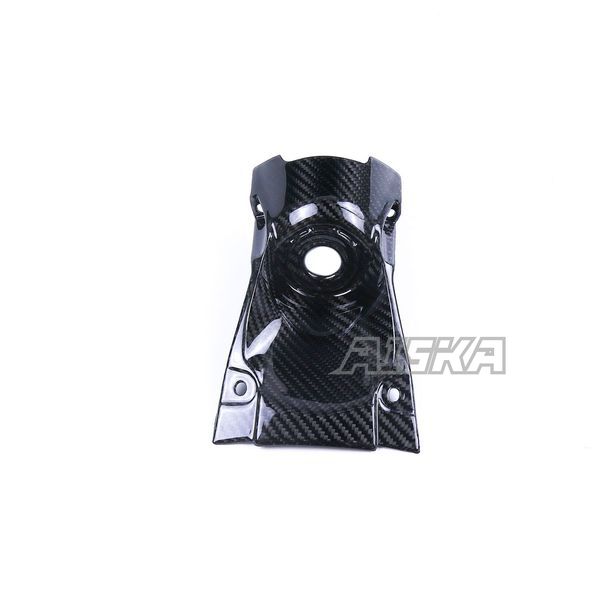 AISKA 3K Dry Carbon Fiber Motorcycle Accessories Ignition Key Case Cover Panel Fairing for Kawasaki Z900 2017 2018 2019
