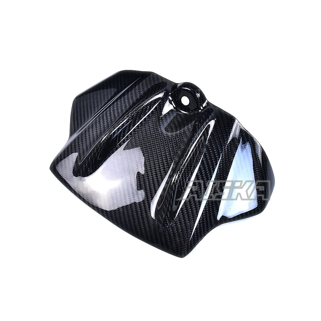 AISKA 100% 3K Carbon Fiber Motorcycle Fuel Tank Front Cover 3*3 Accessories for Aprilia RSV4 2009+ Tuono V4 2009-2020