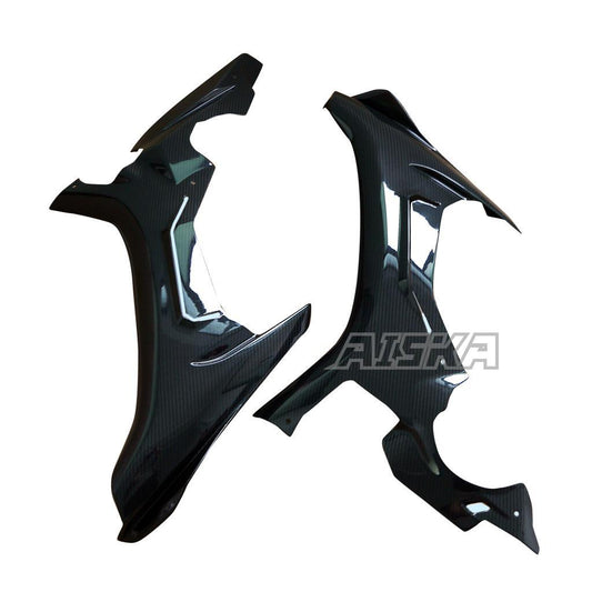 Dry Carbon Fiber Motorcycle Frame Covers Protectors  Side Panels Covers Side Fairings for Yamaha R1 R1M 2015-2019