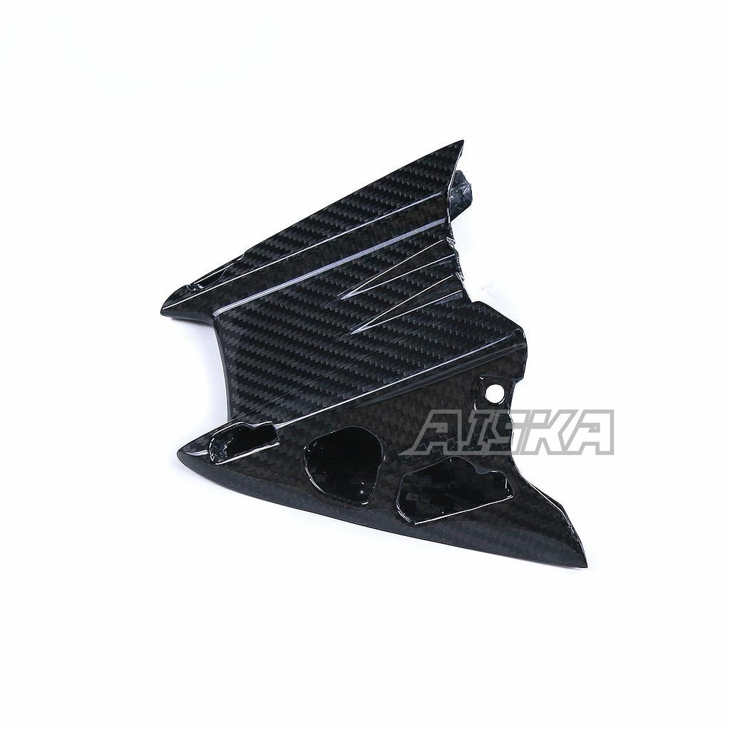AISKA R6 Carbon Fiber Front Fairing Motorcycle Carbon Fibre Under Belly Panels Fairings Panels Winglet for Yamaha R6 2017-2024