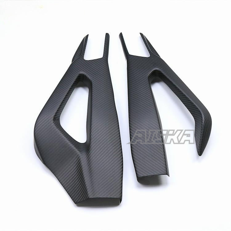 AISKA 100% 3K Dry Carbon Fiber Swing Arm Covers Motorcycle Carbon Fiber Swingarm Covers for BMW S1000RR S1000R M1000RR 2019-2024