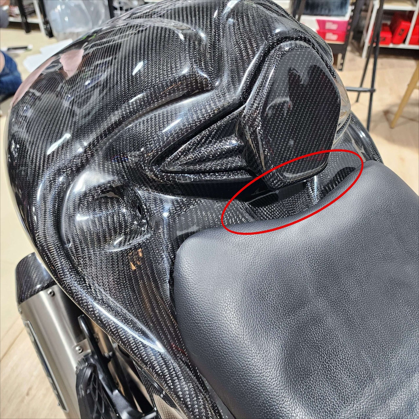 AISKA Suzuki GSX1300 R Hayabusa 2021-2025 Carbon Fiber Tail Fairings