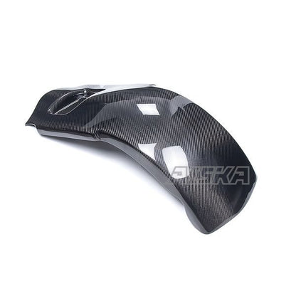 AISKA Dry Carbon Fiber Motorcycle Rear Fender Hugger for Harley Davidson Touring Street Glide Road King Road Glide Custom Bagger