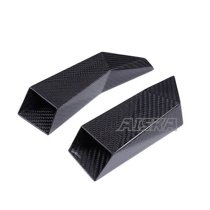 AISKA Universal Carbon Fiber Fairings Parts Motorcycle Brake Disk Cooler Air Duct for S1000RR M1000RR R1 R3 R6 ZX6R Hayabusa