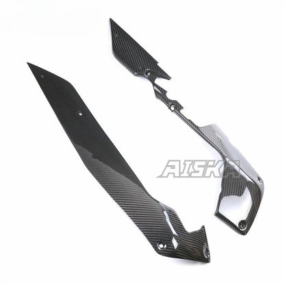 AISKA 3K Pure Carbon Fiber Motorcycle Accessories Lower Air Deflector Side Panel Cover for Harley Davidson Sportster S 2021+