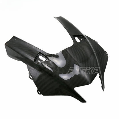 AISKA Full Carbon Fiber Motorcycle Front Headlight Fairing Nose Panel Cowl Fairing for Yamaha R1 2020-2025
