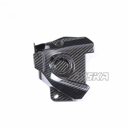 AISKA 100% 3K Motorcycle Carbon Fiber Clutch Cover Sprocket Cover for Yamaha MT09 FZ09 Tracer 900 GT 2014-2020