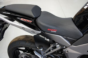 AISKA 100% 3K Dry Carbon Fiber Motorcycle Accessories Rear Seat Side Fairing Cowl Panel for Kawasaki Ninja 650 2014-2024