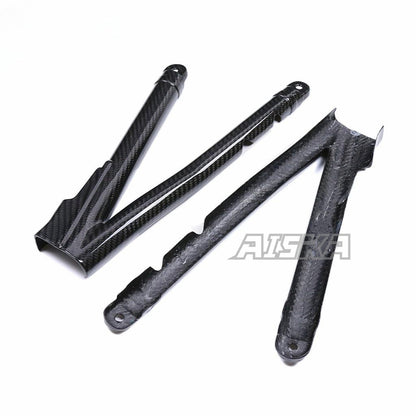 AISKA 100% 3K Carbon Fiber Motorcycle Under Seat Body Frame Cover for Yamaha MT09 FZ09 2021-2023