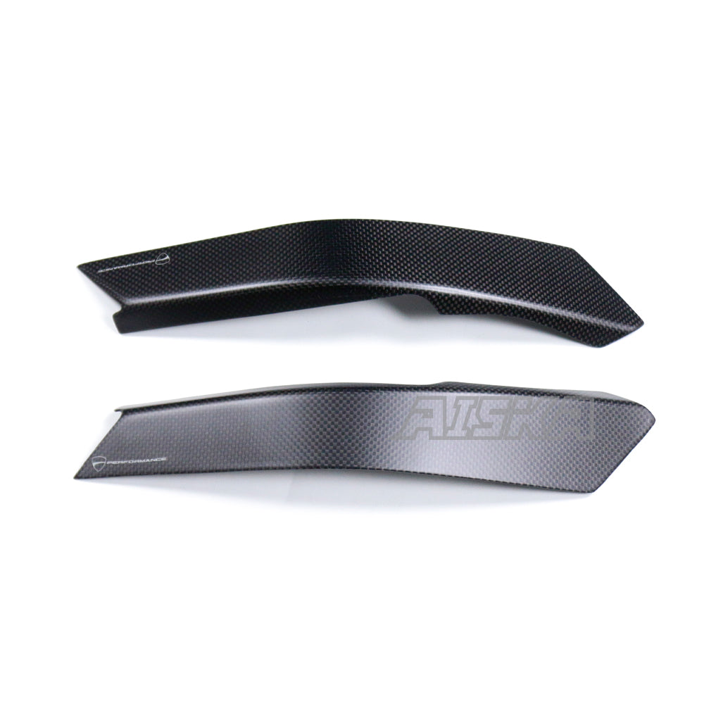 AISKA 100% 3K Full Dry Carbon Fiber Motorcycle Frame Covers for Ducati Panigale V4 V4S 2025
