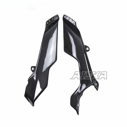 AISKA R7 Carbon Fiber Lower Fairing Motorcycle Carbon Fiber Lower Bottom Oil Belly Pan Fairing for Yamaha R7 2022 2023 2024