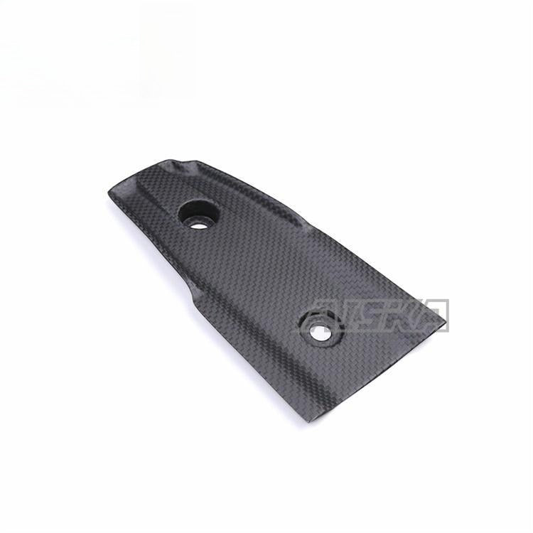 AISKA Dry Carbon Fiber Motorcycle Accessories Under Seat Cover  for Ducati Hypermotard 950 2019+