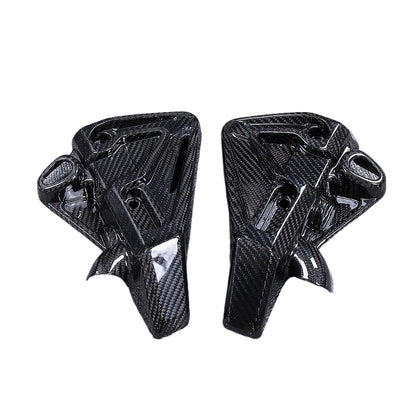 AISKA 100% 3K Dry Carbon Fiber Motorcycle Radiator Grilles Guard Side Covers for Yamaha MT10 FZ10 2016-2021