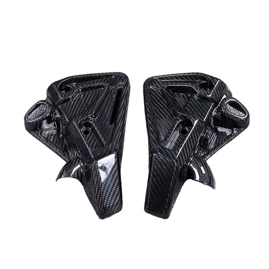 AISKA 100% 3K Dry Carbon Fiber Motorcycle Radiator Grilles Guard Side Covers for Yamaha MT10 FZ10 2016-2021
