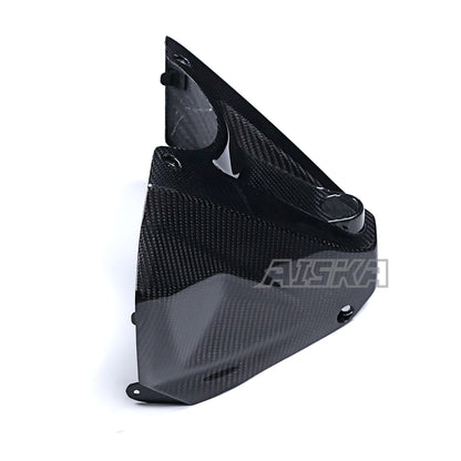 AISKA 100% 3K Twill Glossy Dry Carbon Fiber Front Tank Airbox Cover for Aprilia RS457 2023 2024 2025