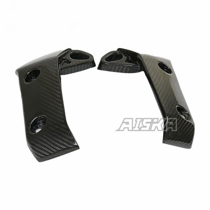 AISKA 100% Dry Carbon Fiber Side Fairing Accessories Motorcycle Intake Side Panel for Yamaha MT07 MT-07 FZ07 FZ-07 2018-2022