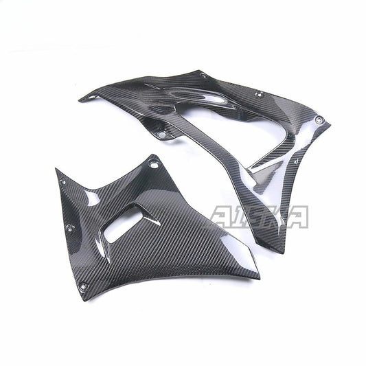 AISKA R7 Carbon Fiber Belly Pan Motorcycle 3K Full Carbon Fibre Side Panels Side Spoiler Belly Pan for Yamaha R7 2022 2023 2024