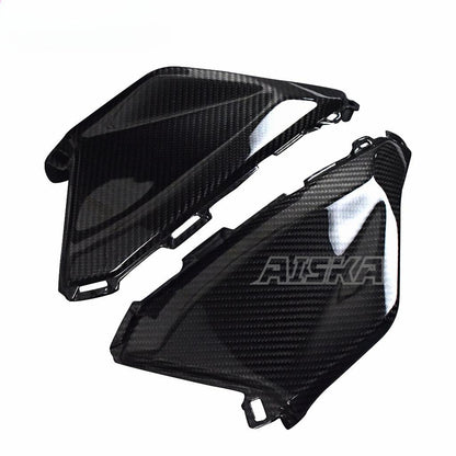 AISKA 3K Dry Carbon Fiber Motorcycle Fuel Tank Side Knee Grip Panels for Honda CBR1000RR 2017-2024