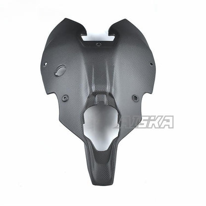 AISKA 3K 3*3 Carbon Fiber  Motorcycle Accessories Spare Parts Rear Tail Lower Cover for Ducati  Panlgale V2