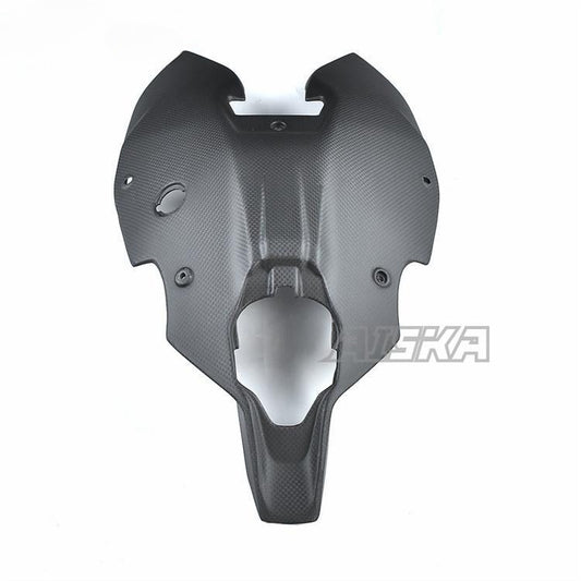 AISKA 3K 3*3 Carbon Fiber  Motorcycle Accessories Spare Parts Rear Tail Lower Cover for Ducati  Panlgale V2