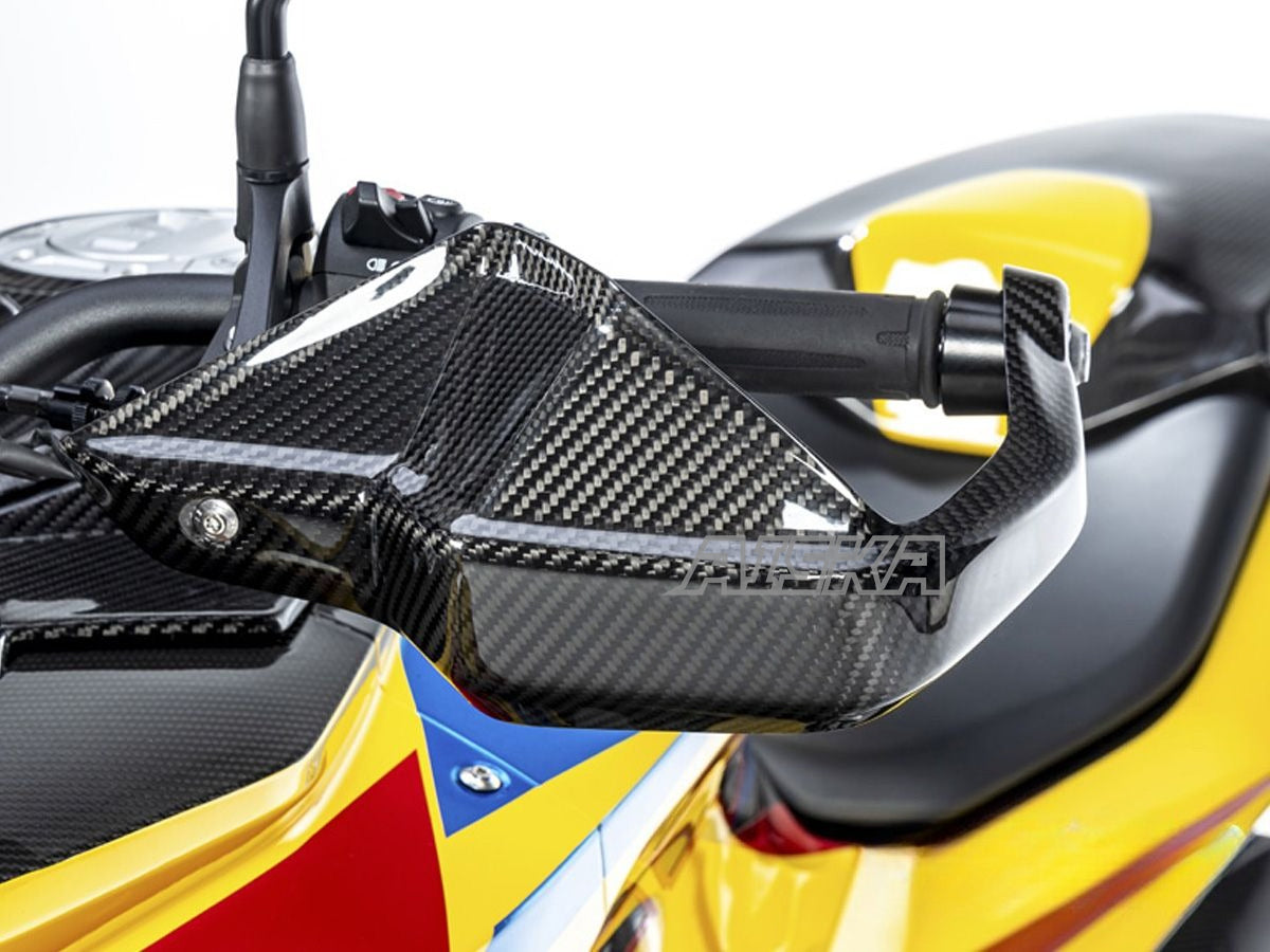 AISKA Wholesale High Quality Twill Weave Motorcycle Full Carbon Fiber Brake Guard Handguard for BMW S1000XR 2015-2019