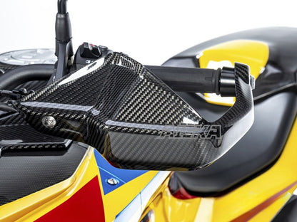 AISKA Wholesale High Quality Twill Weave Motorcycle Full Carbon Fiber Brake Guard Handguard for BMW S1000XR 2015-2019