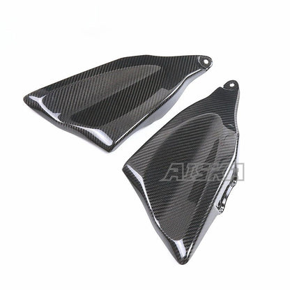 AISKA Carbon Fiber Motorcycle Fairing Frame Trim Cover Protector Guard Side Infill Panel for Yamaha MT09 FZ09 2021-2023