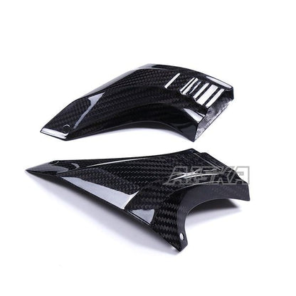 AISKA Universal Carbon Fiber Fairings Parts Motorcycle Brake Disk Cooler Air Duct for S1000RR Hayabusa Gen3 GSXR1000 Ninja 500