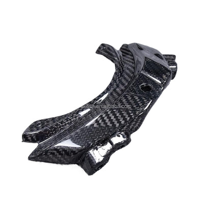 AISKA 100% 3K Dry Carbon Fiber Motorcycle Tail Fairing Side Panel Rear Tail Light Guard Cover for Yamaha MT10 FZ10 2016-2021