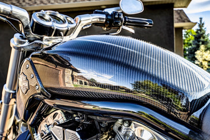 AISKA Harley Davidson VRSCF V-Rod Muscle Carbon Fiber Tank Cover