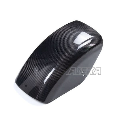 AISKA Dry Carbon Fiber Retro Motorcycle Short Rear Fender Hugger for Harley Davidson Sportser 883 1200 X48 72 Bobber Chopper