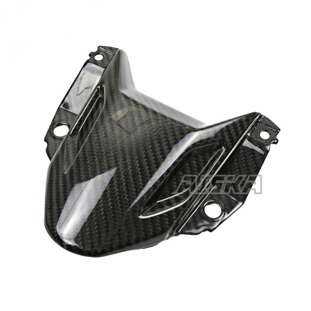 AISKA Motorcycle Carbon Fiber Front Windshield Wind Deflector Windscreen Cover Protector for Yamaha MT07 FZ07 2018-2022