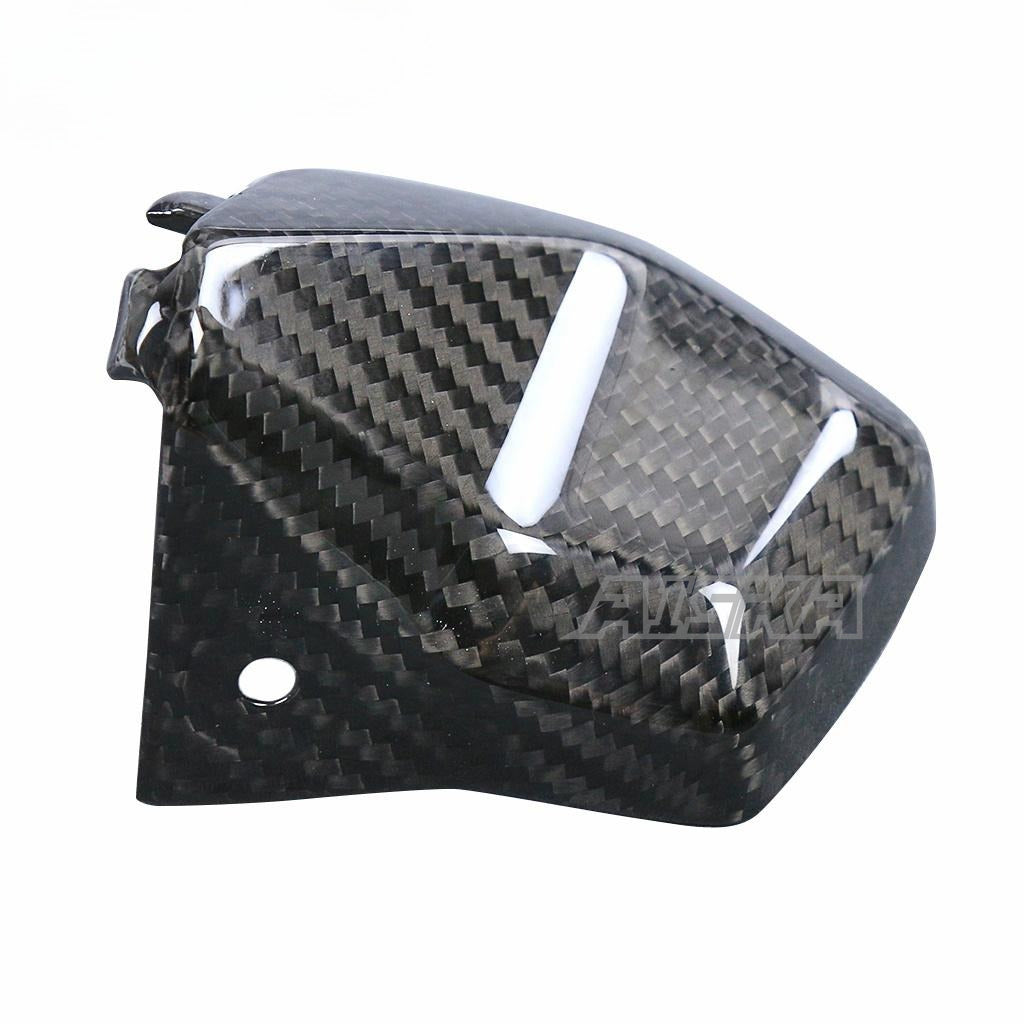 AISKA Motorcycle Carbon Fiber Front Fairing Headlight Upper Cover Dash Board Lower Case Cowling for Yamaha MT09 FZ09 2021-2023